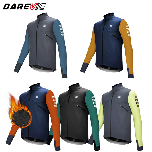 DAREVIE Men's Windproof Cycling Jacket