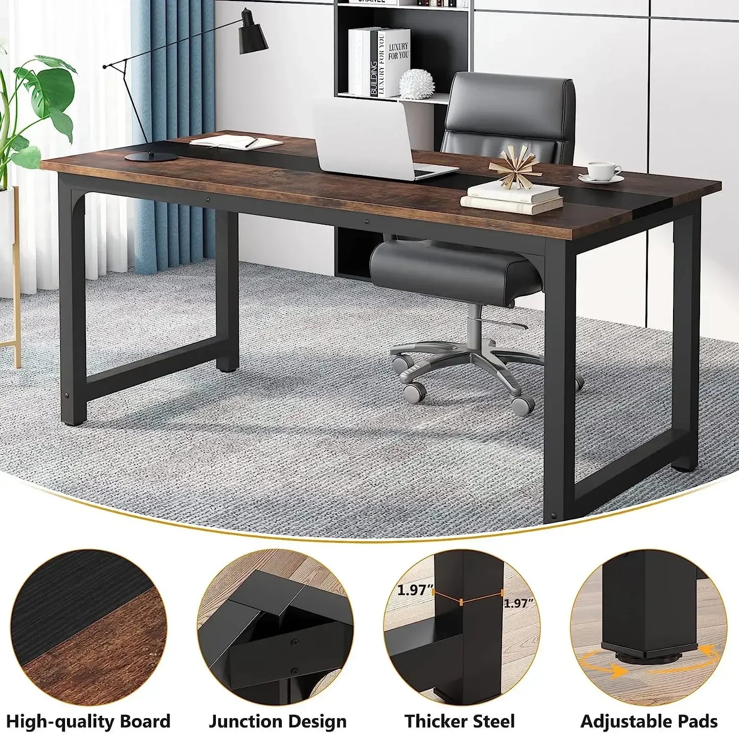 Tribesigns Modern Office Desk