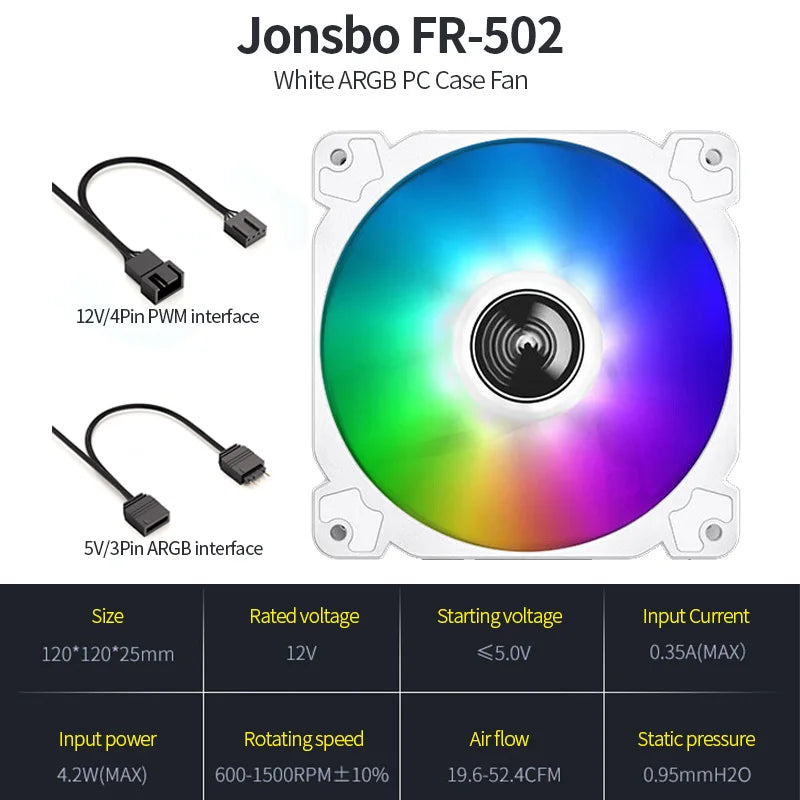 JONSBO SL-120 ARGB Cooling Fan