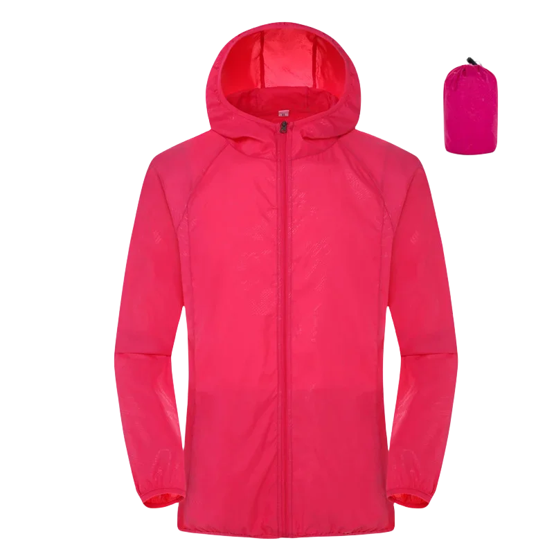 Unisex Waterproof Camping Rain Jacket