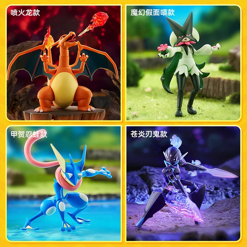Pokemon Pikachu Charizard Greninja Blocks