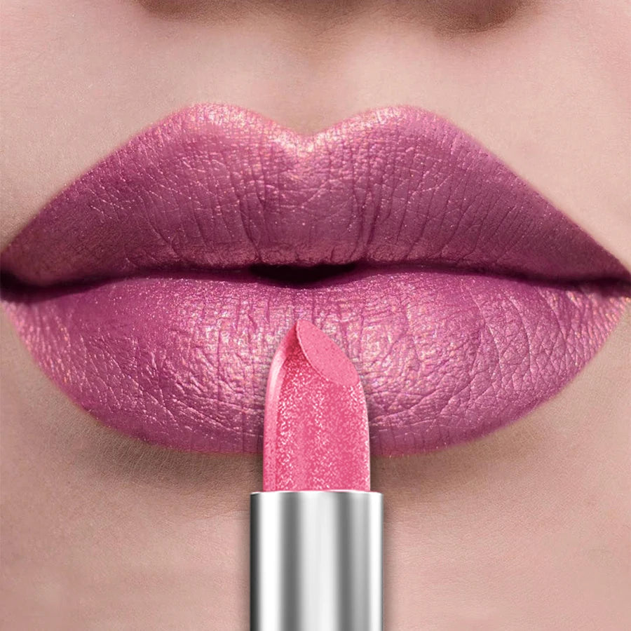 21 Colors Glitter Metallic Lipstick