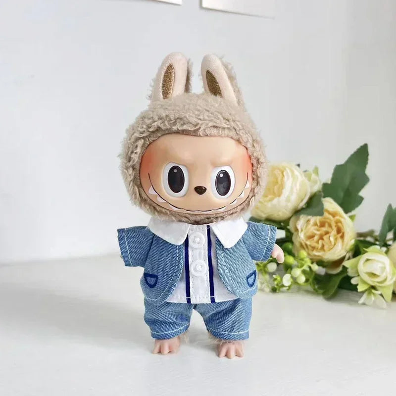 Labubu Doll Fashion Hoodie Set