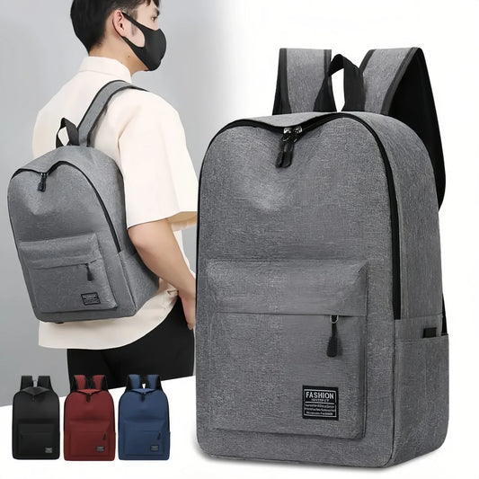Men’s Minimalist Preppy Laptop Backpack