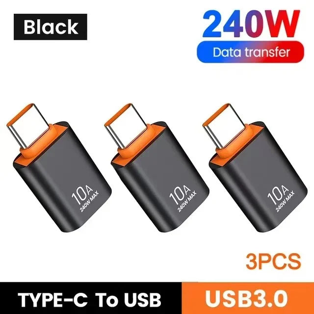 USB to Type-C Adapter 10A