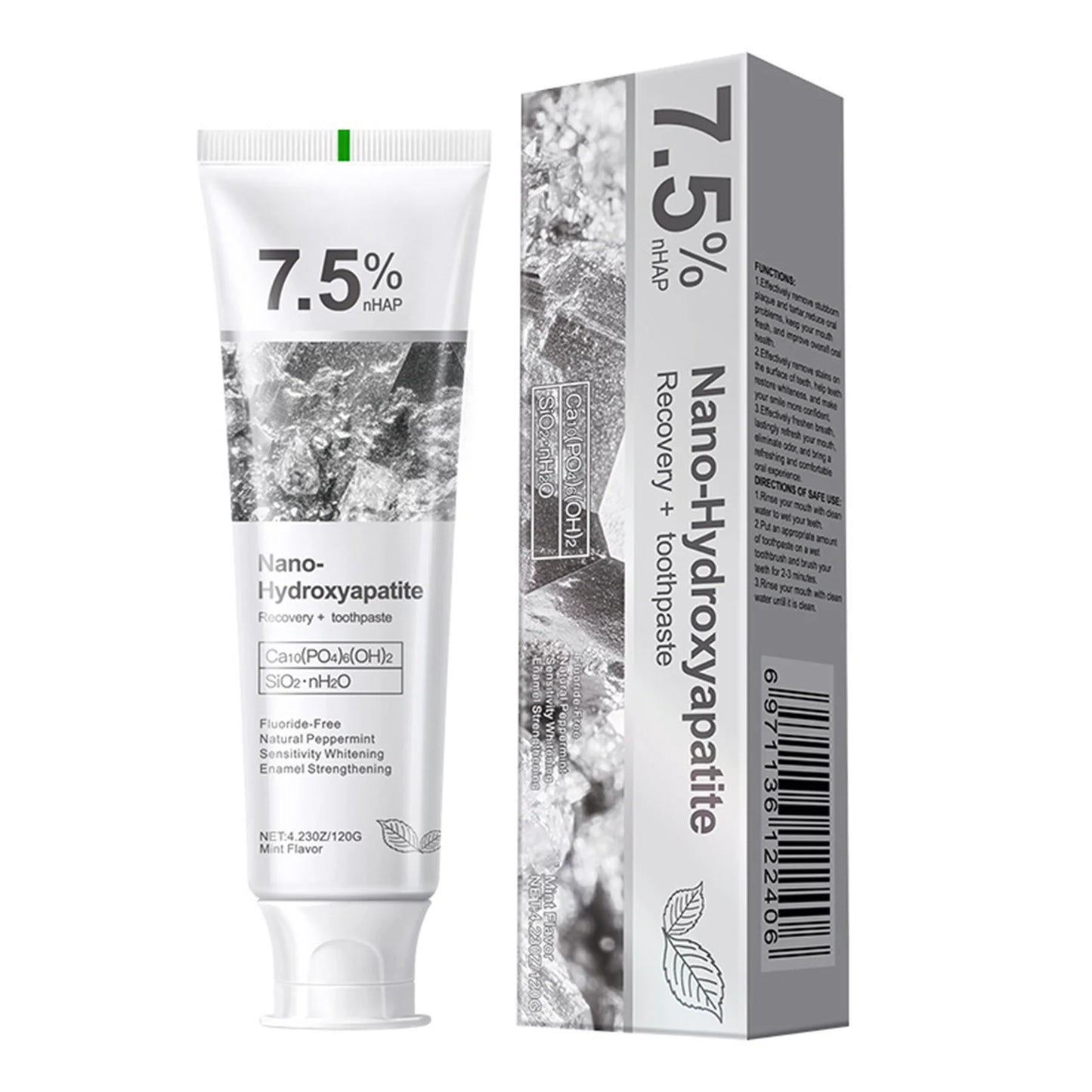 Hydroxyapatite Mint Whitening Toothpaste