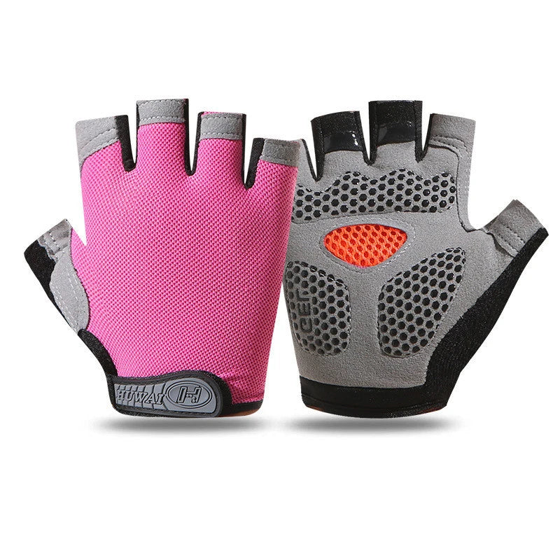 Fingerless Weightlifting Gym Gloves