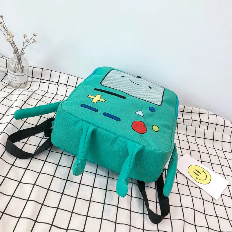 Cartoon Adventure Time Student Backpack