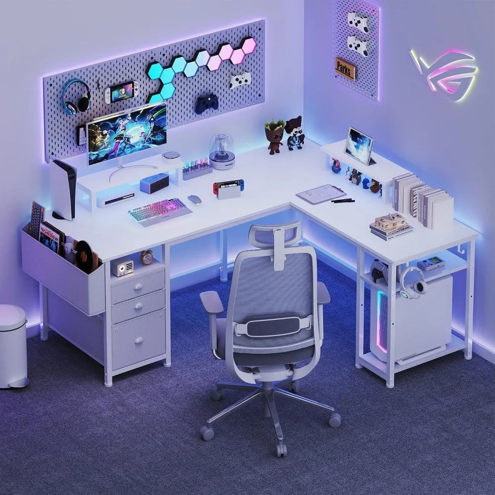 Large L Shaped Office Desk