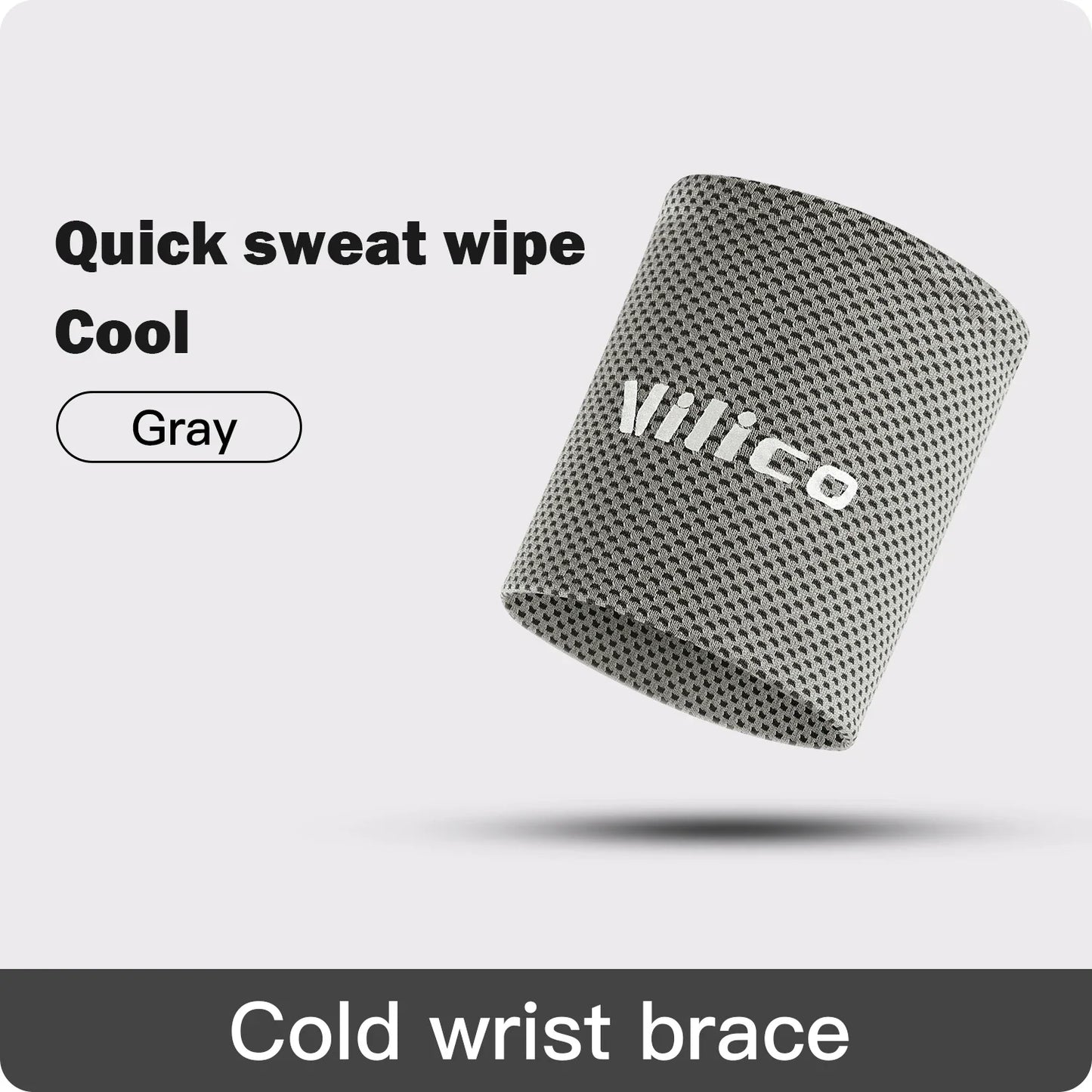 Ice Cooling Wrist Sweatband