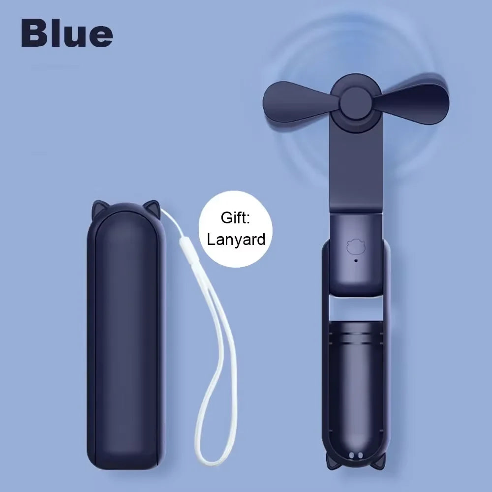 Portable Rechargeable Mini Pocket Fan