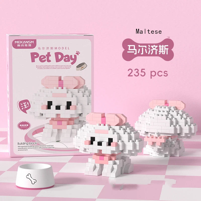 Mini Pet Building Block Toys