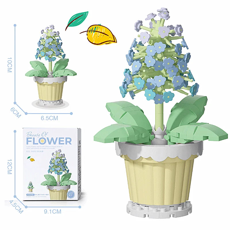DIY Eternal Flower Building Blocks