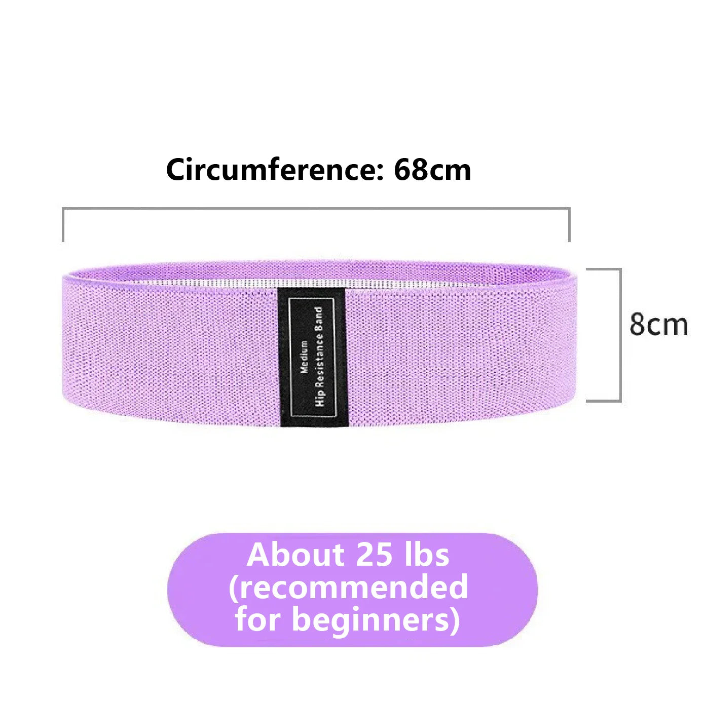 Cotton Hip Circle Resistance Band