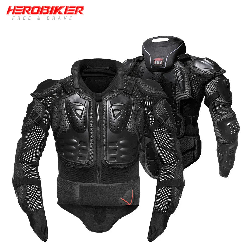 HEROBIKER Men Motorcycle Armor Jacket
