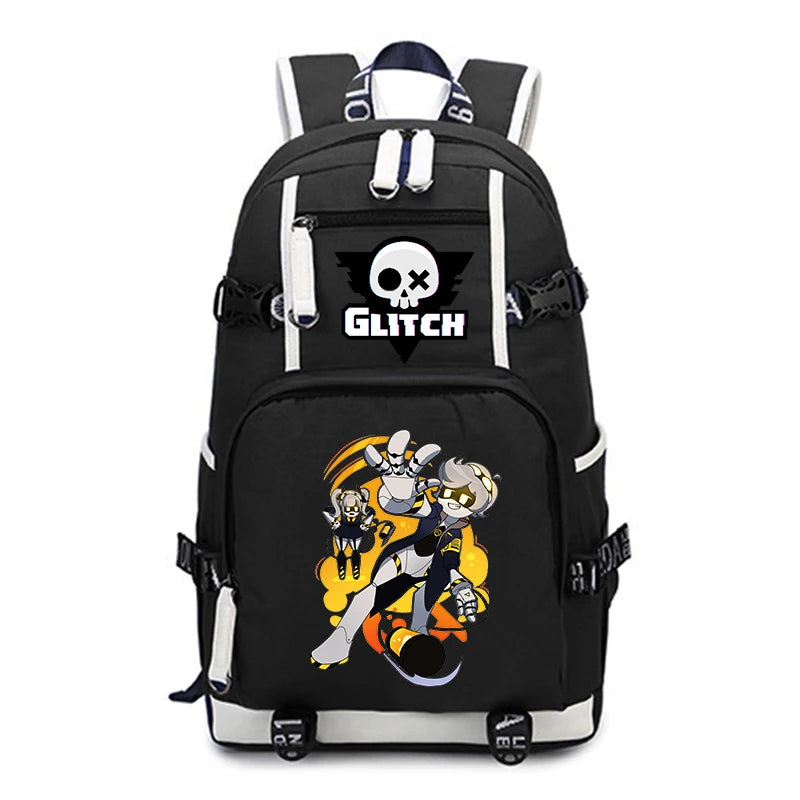 Anime Murder Drones Canvas Backpack