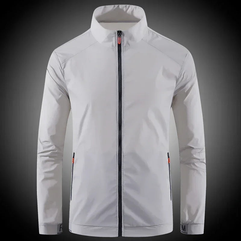 Men’s Breathable Waterproof Sunscreen Jacket