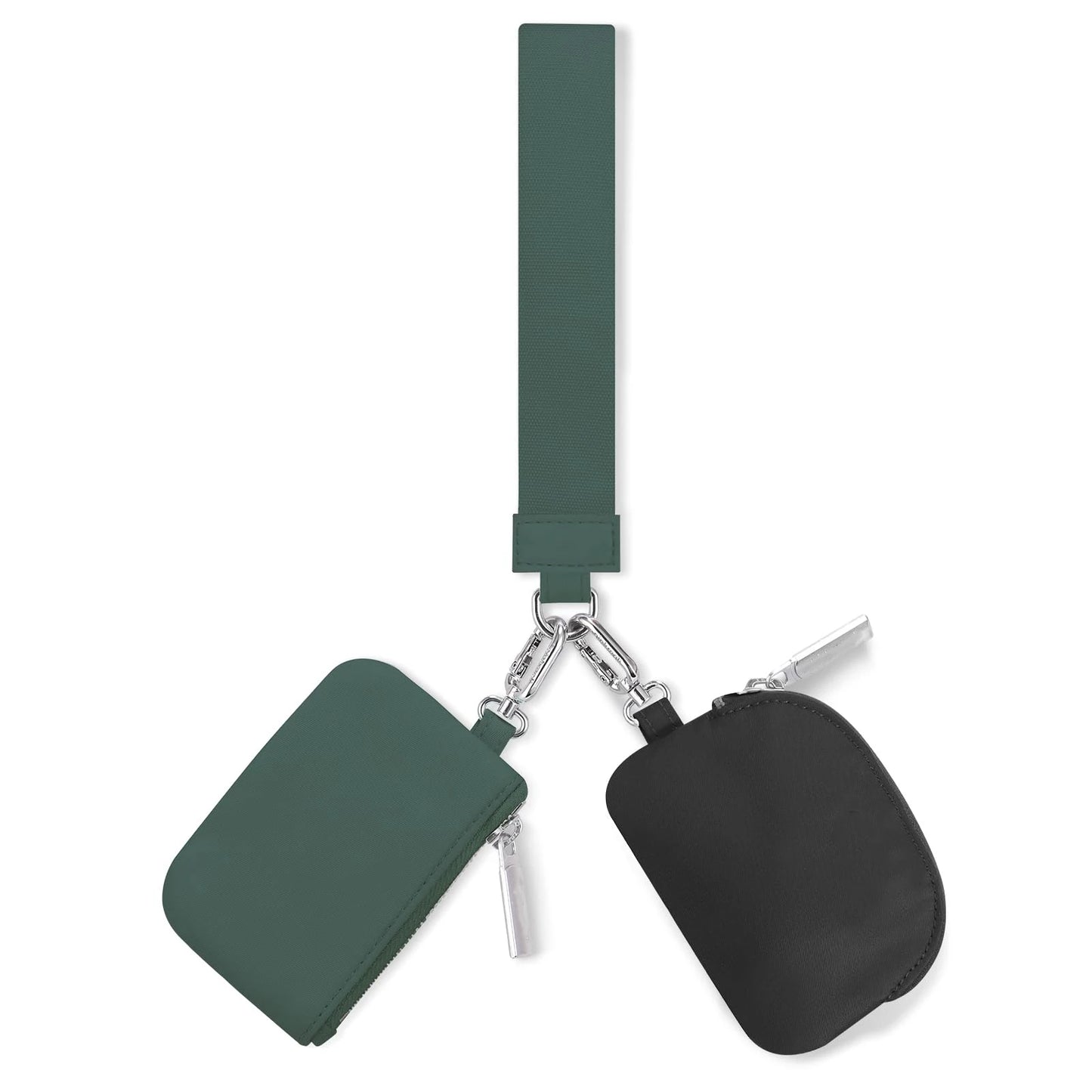 Mini Zip Keychain Wallet Wristlet