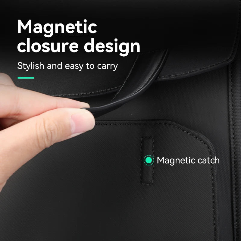 Mark Ryden Leather Laptop Backpack