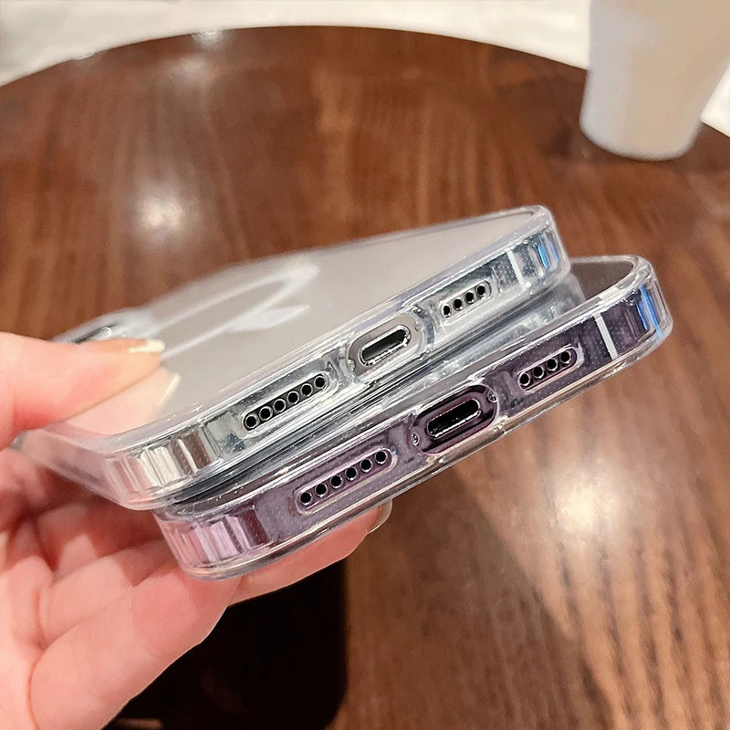 MagSafe Transparent Wireless Charging Case