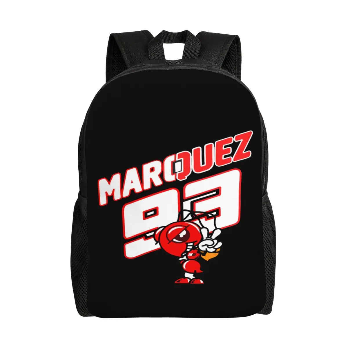 Motorcycle Marquez School Travel Backpack