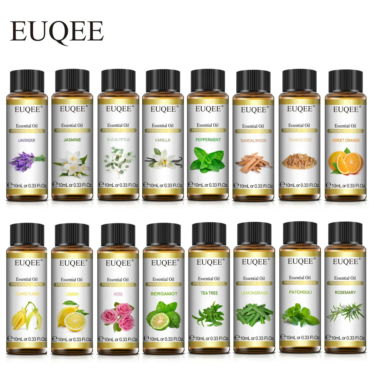 Unisex EUQEE 10ml Natural Essential Oil