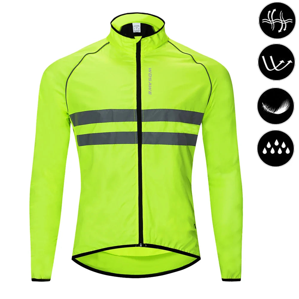 WOSAWE Men’s Cycling Windbreaker Jacket