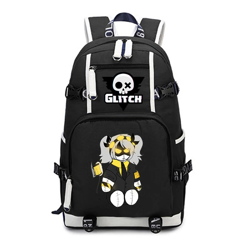 Anime Murder Drones Canvas Backpack