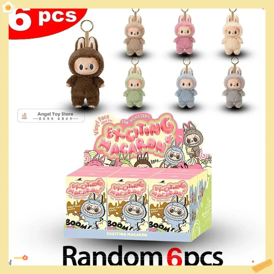 MINISO Kawaii Labubu Macaron Doll