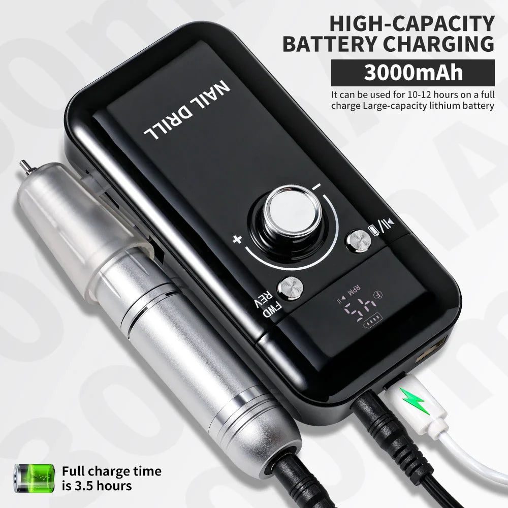 Professional 45000RPM Electric Nail Drill