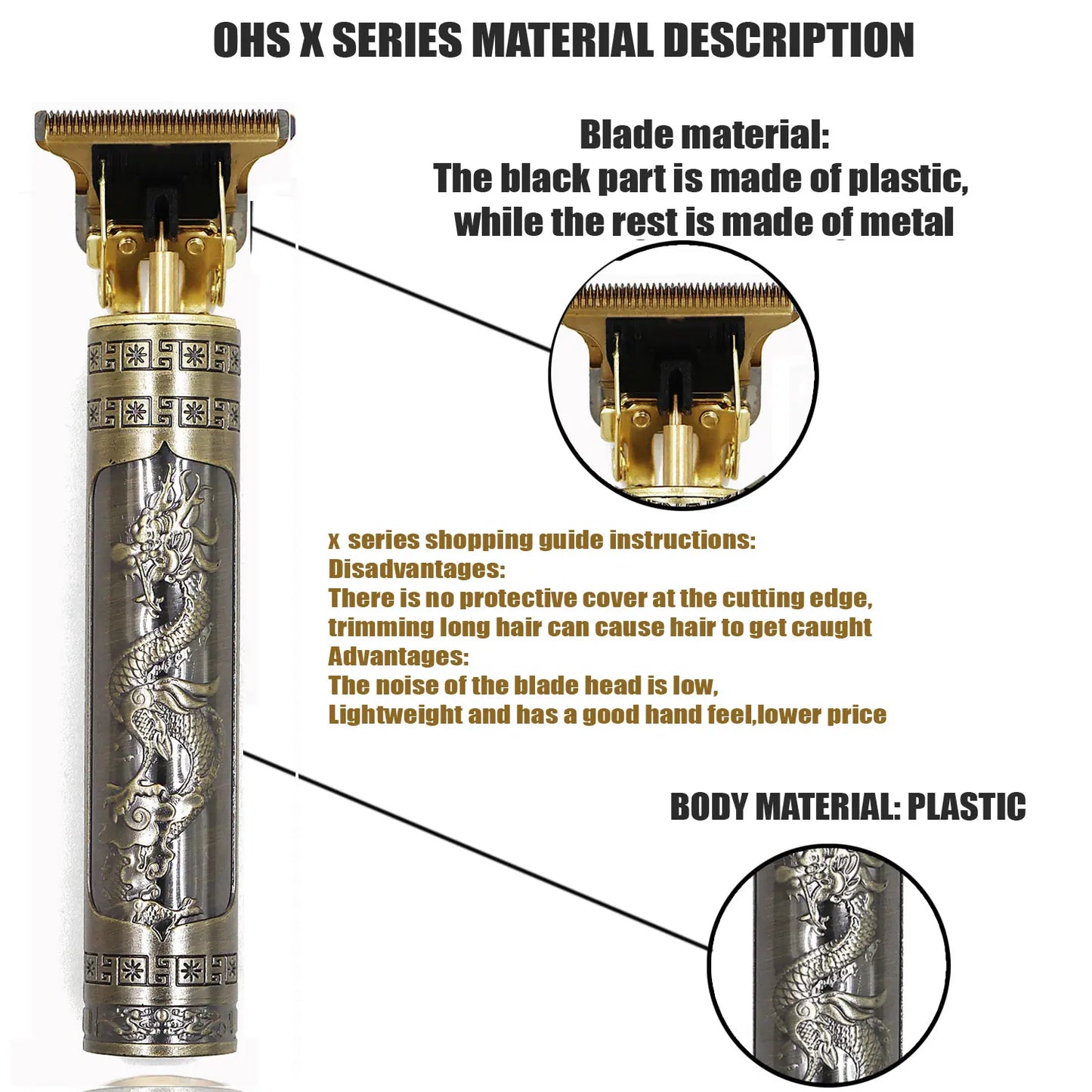 T9 Professional Hair Clipper Trimmer