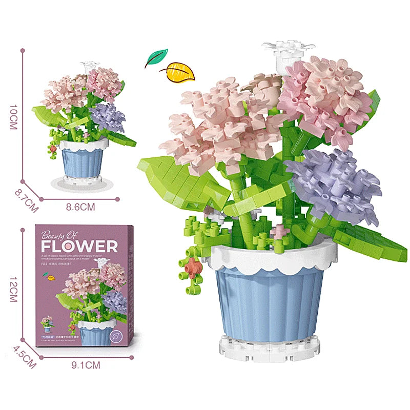 DIY Eternal Flower Building Blocks