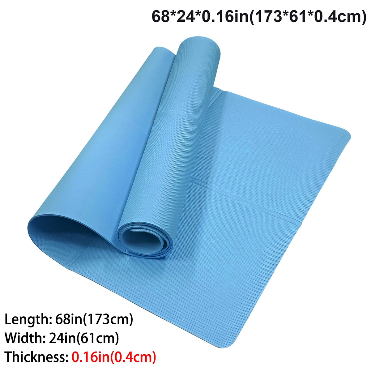 4MM Thick EVA Yoga Mat