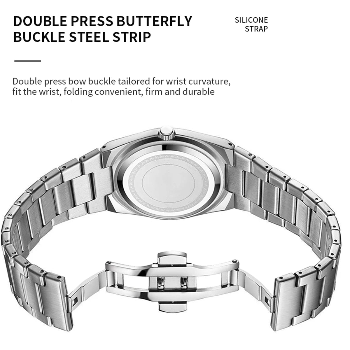 Luxury Blue Gold Men’s Watch