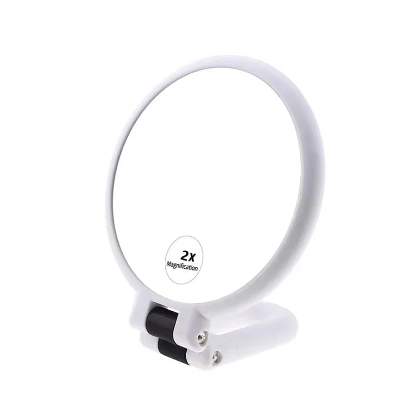 Vintage Double-Sided Magnifying Mirror