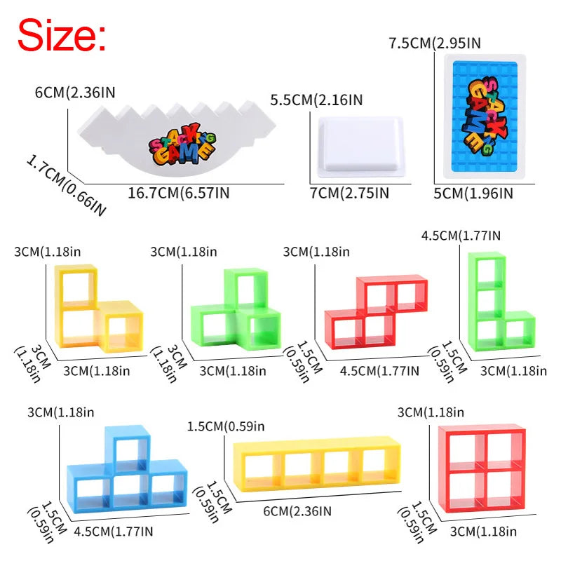 Balance Stacking Tower Block Game