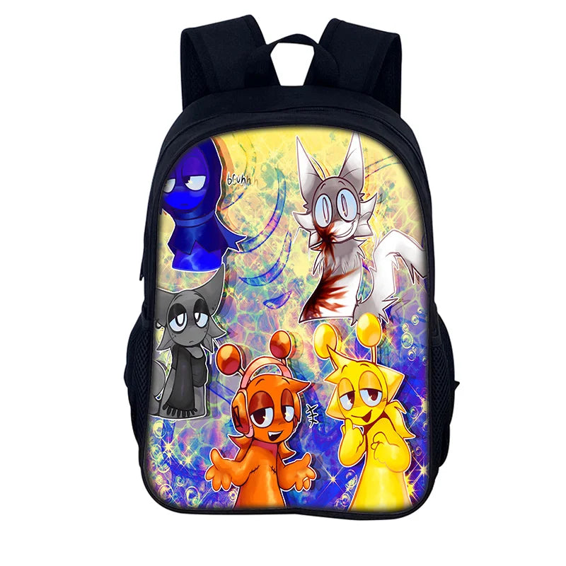 Sprunki Incredibox Student School Backpack