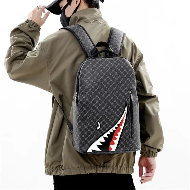Anime Murder Drones Canvas Backpack