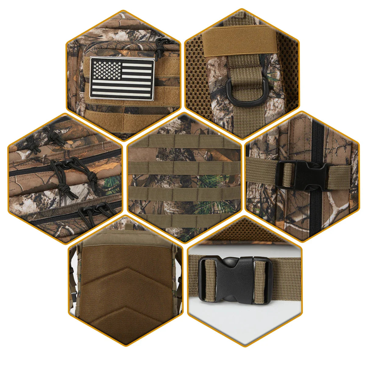 45L Tactical Outdoor Backpack