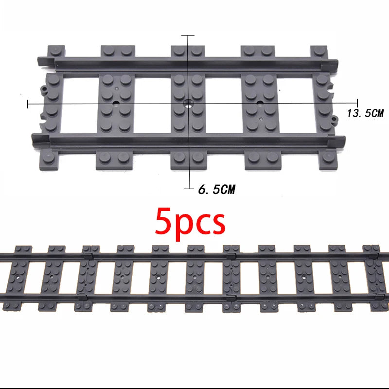 City Train Station Building Blocks