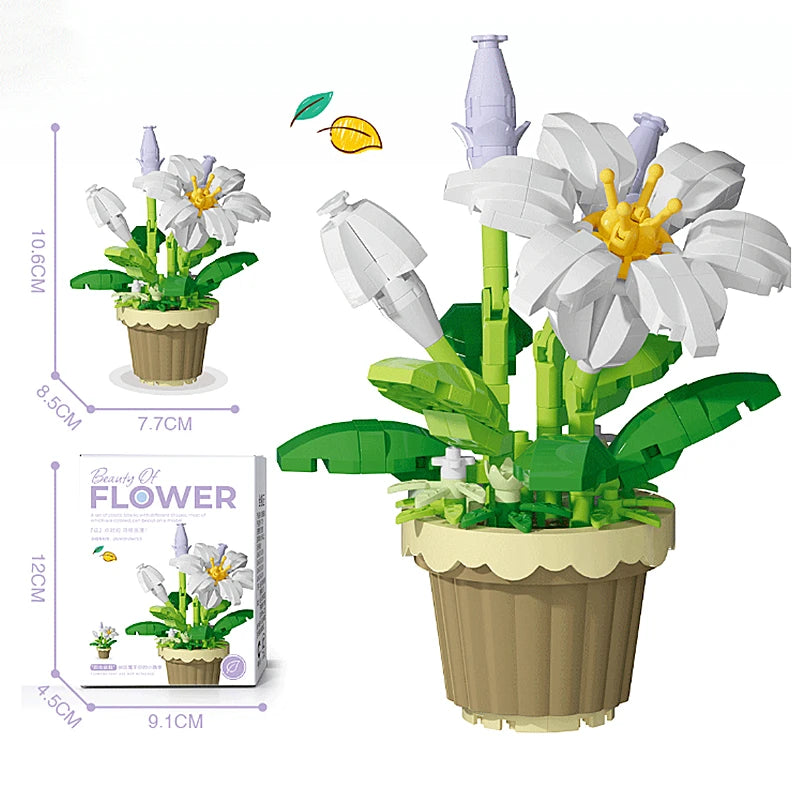 DIY Eternal Flower Building Blocks