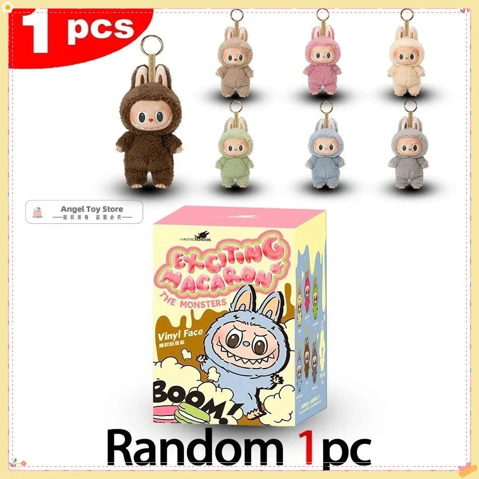 MINISO Kawaii Labubu Macaron Doll