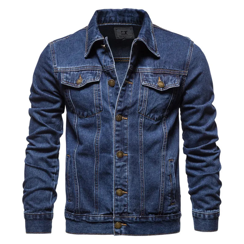 2025 Men’s Vintage Denim Jacket