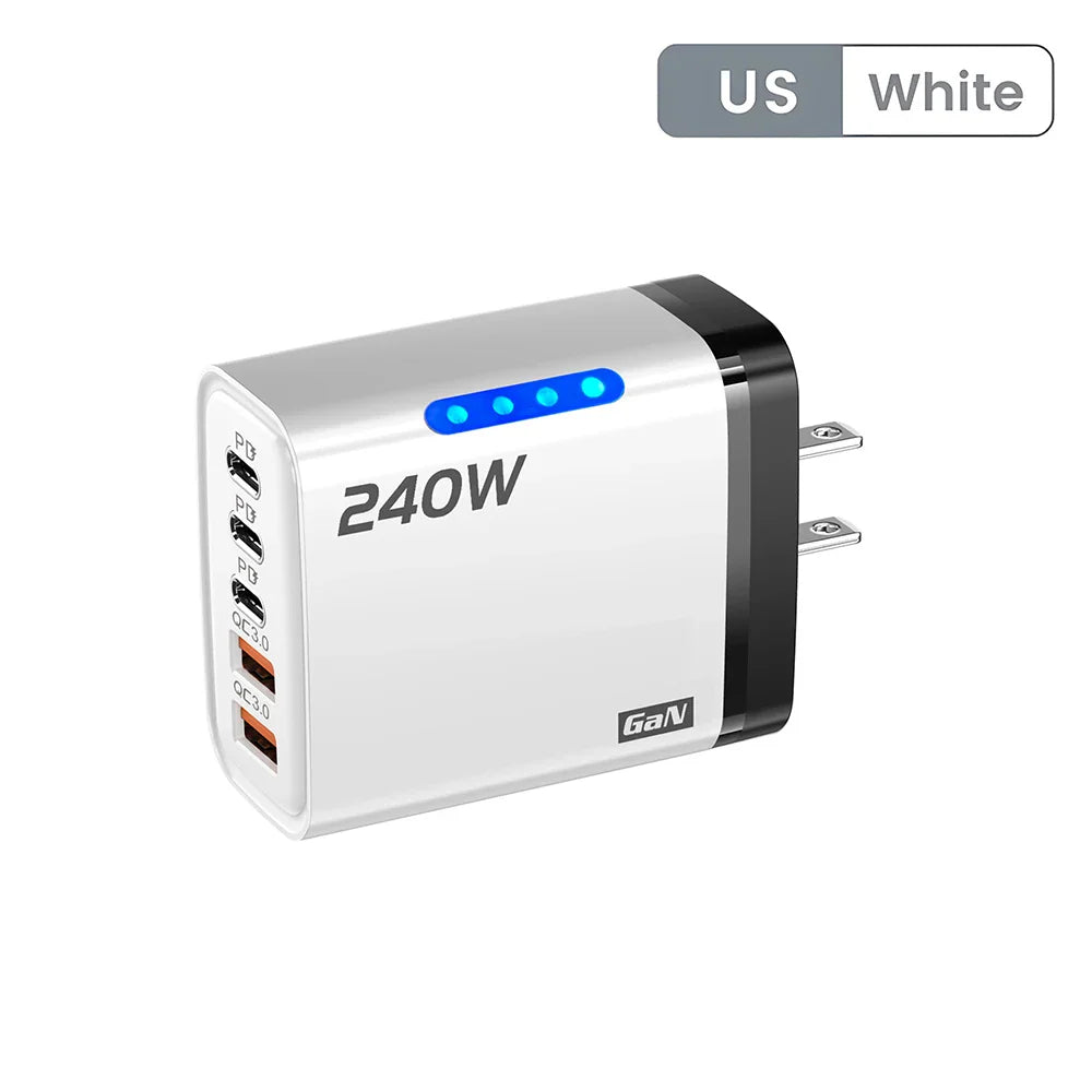 5-Port USB-C PD Charger
