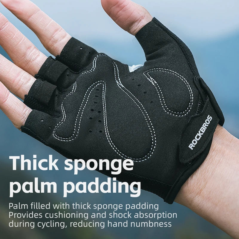 ROCKBROS Half Finger Bike Gloves