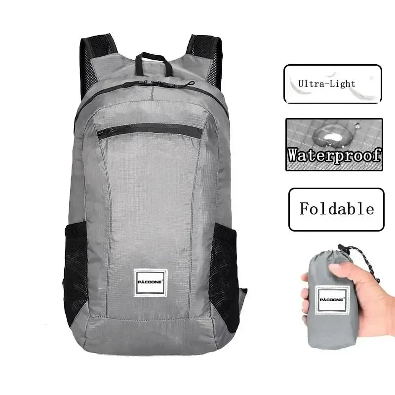 Lightweight Foldable Hiking Travel Backpack