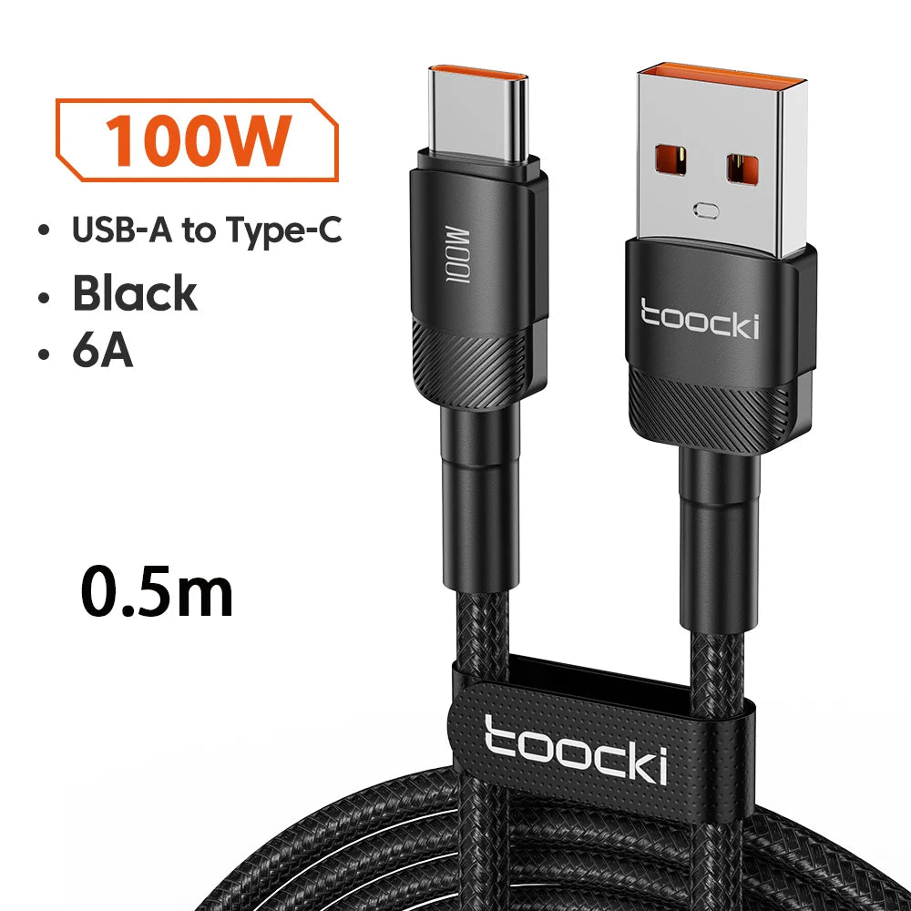 Toocki 100W Fast Charging Cable