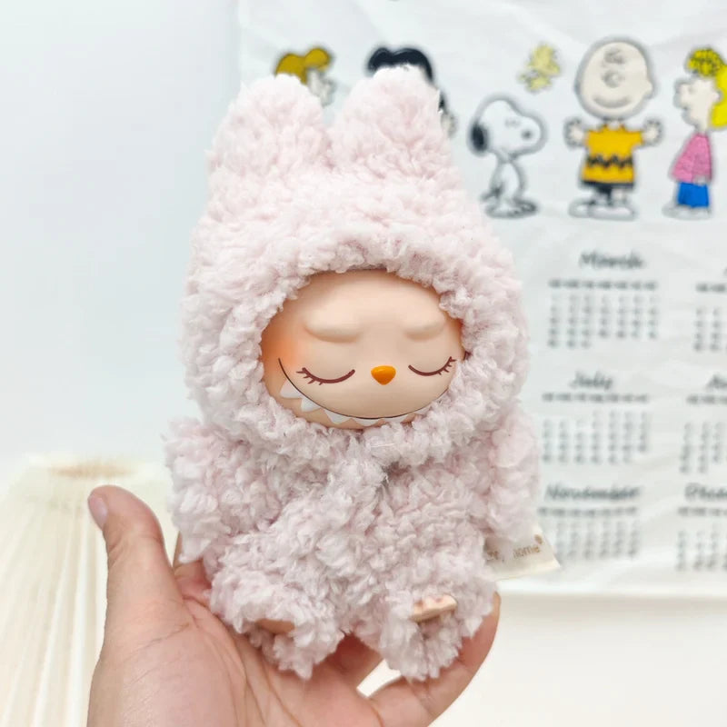 Labubu Hairy Rabbit Onesie Set