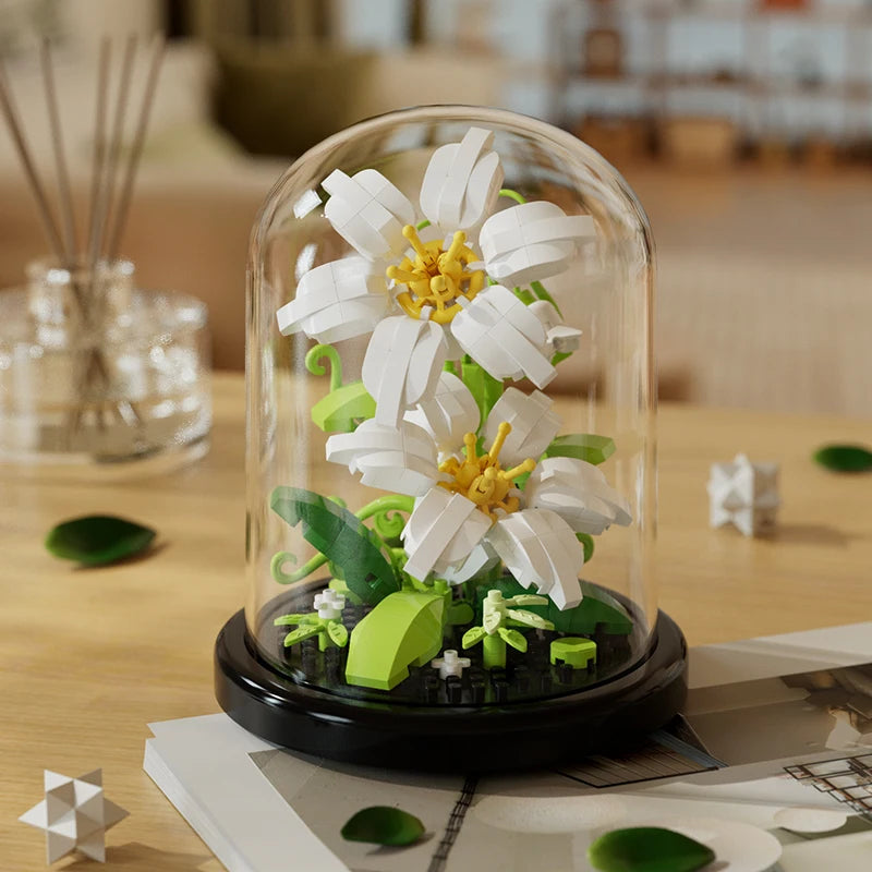 DIY Sunflower Building Block Bouquet