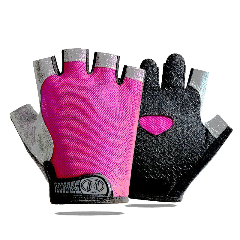 Fingerless Weightlifting Gym Gloves